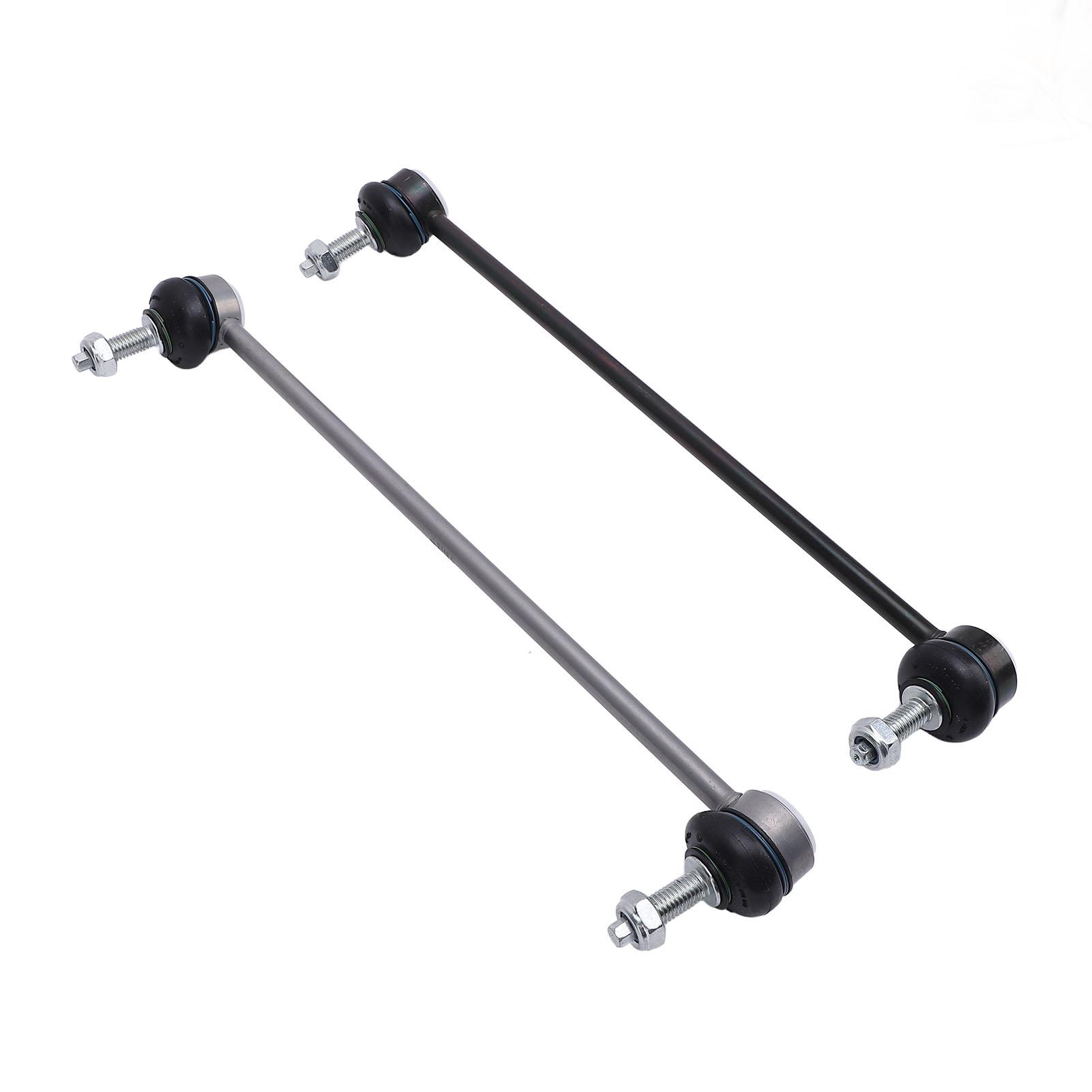 2 шт. Передняя тяга стабилизатора поперечной устойчивости 9678833080 Металлическая Улучшенная управляемость Улучшенное сцепление Стабилизатор Тяга стабилизатора поперечной устойчивости